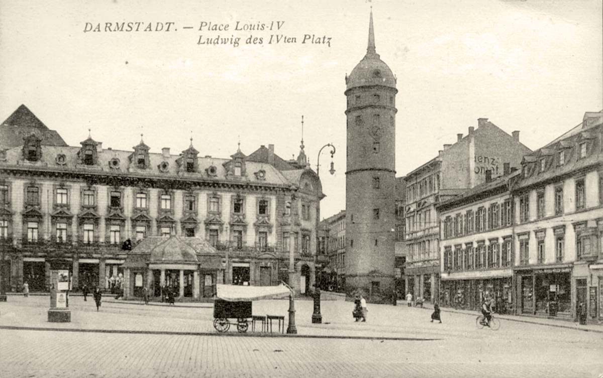 Darmstadt. Ludwig des IV Platz