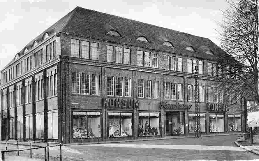 Dömitz. Konsum-Kaufhaus, 1959