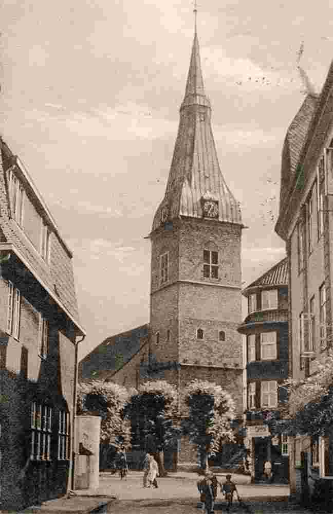 Delmenhorst. Evangelische Kirche, 1957