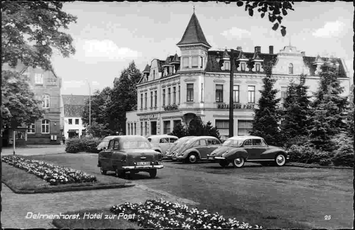 Delmenhorst. Hotel zur Post, um 1960