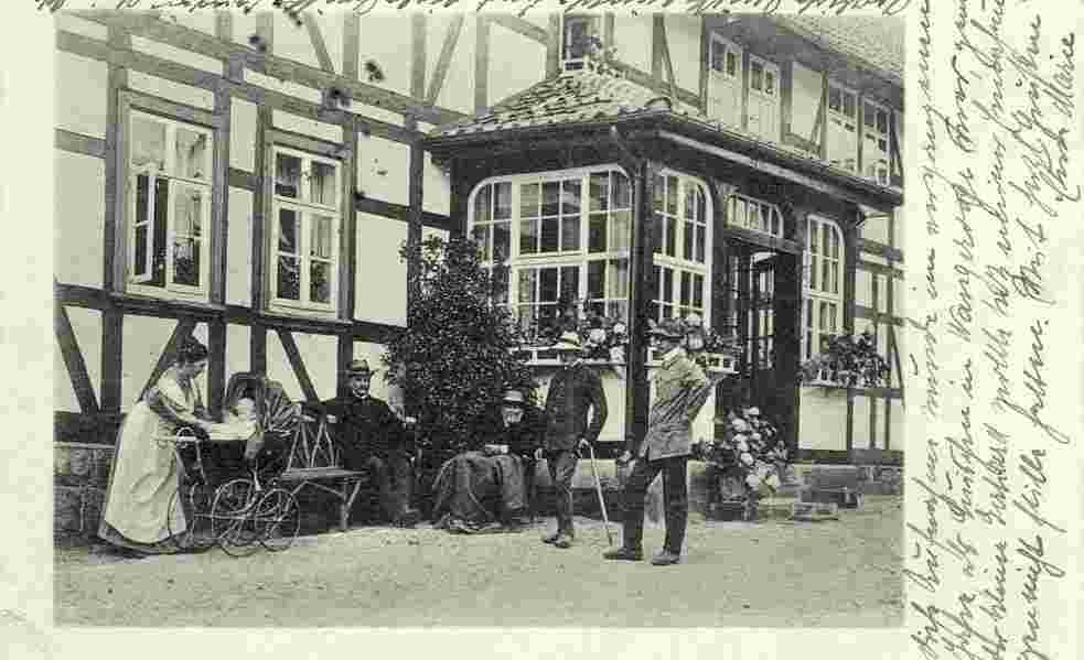 Dransfeld. Täglichen Lebens in einem Wohnhaus, 1911