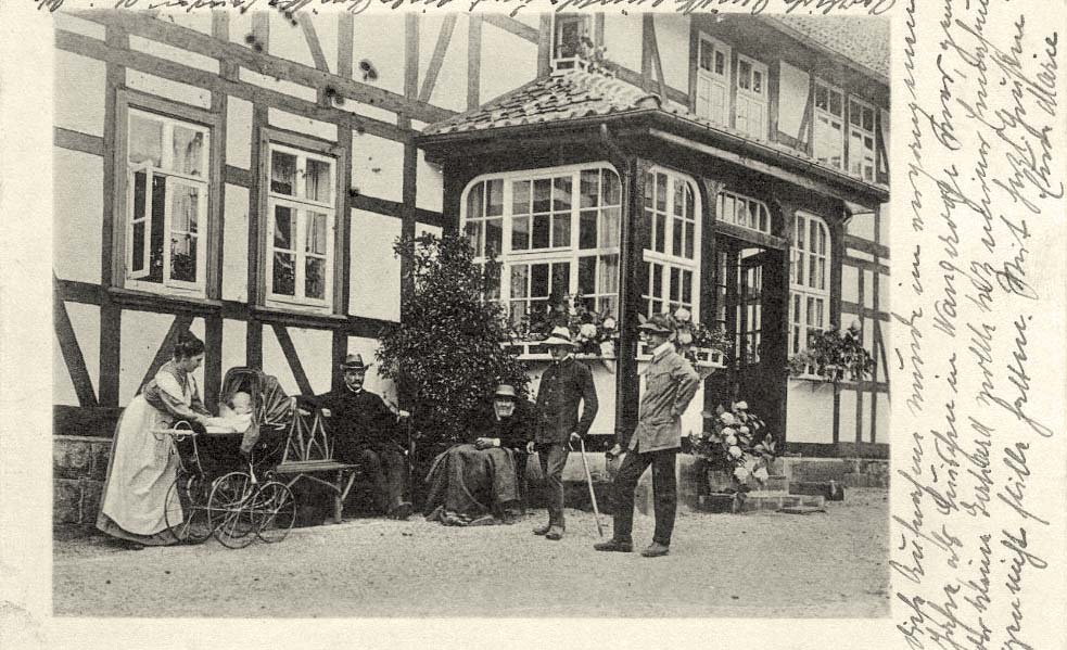 Dransfeld. Täglichen Lebens in einem Wohnhaus, 1911