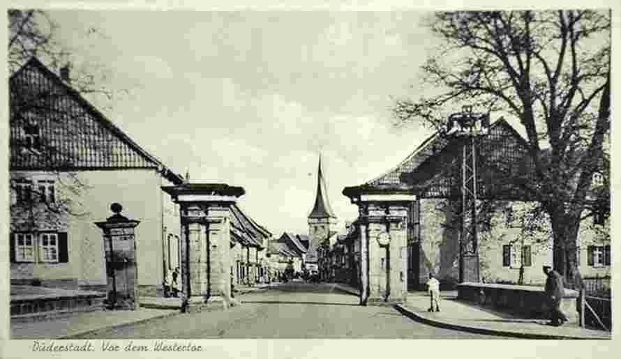 Duderstadt. Vor dem Westtor, 1957