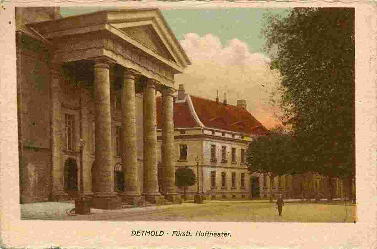 Detmold. Fürstliches Hoftheater