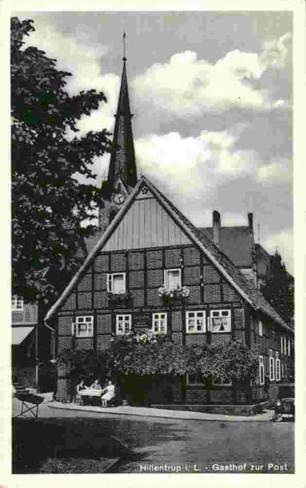 Dörentrup. Hillentrup - Gasthof Post
