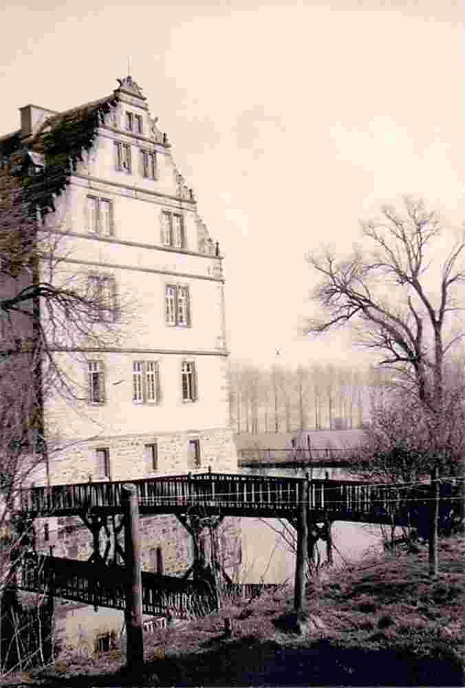 Dörentrup. Schloß Wendlinghausen, Brücke