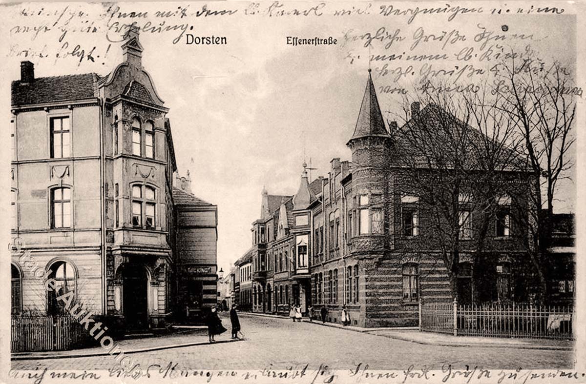 Dorsten. Essener Straße, 1909
