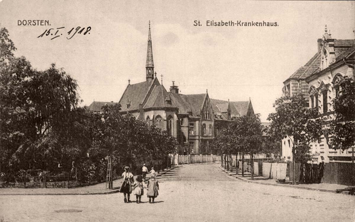 Dorsten. St Elisabeth-Krankenhaus, 1918