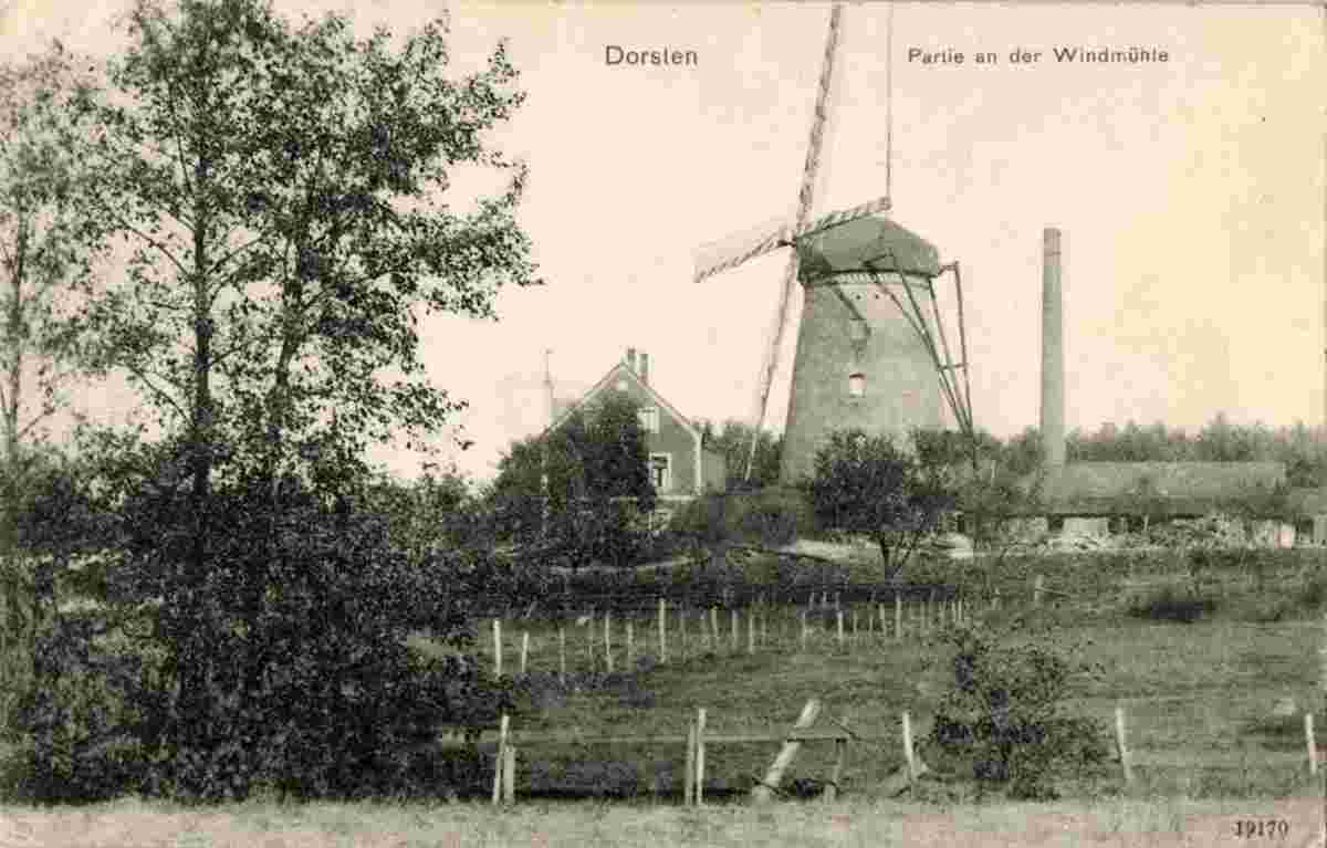 Dorsten. Windmühle, um 1910s