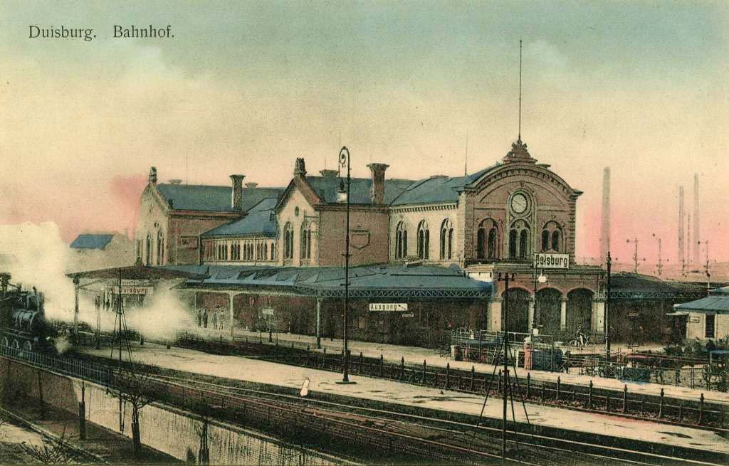 Duisburg. Bahnhof