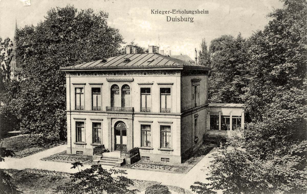 Duisburg. Krieger Erholungsheim, 1915