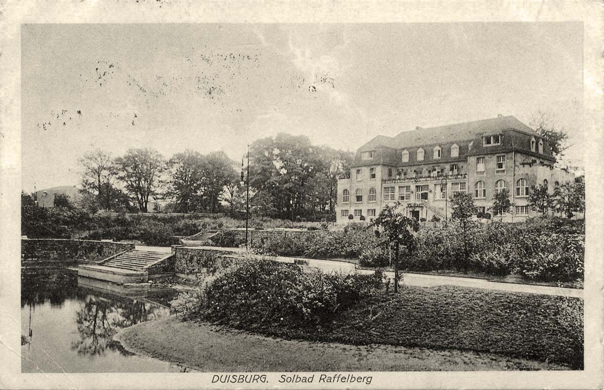 Duisburg. Solbad Raffelberg, 1915