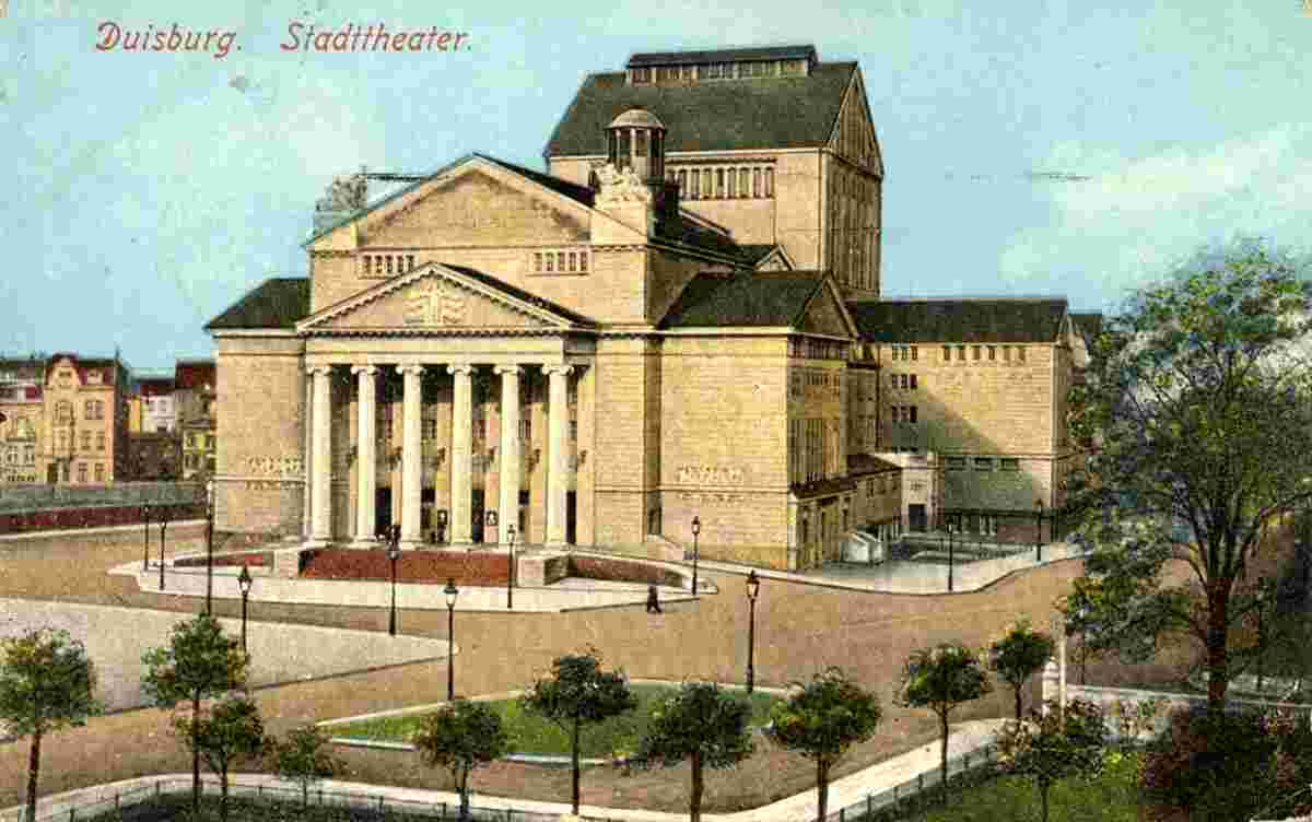 Duisburg. Stadttheater, 1924