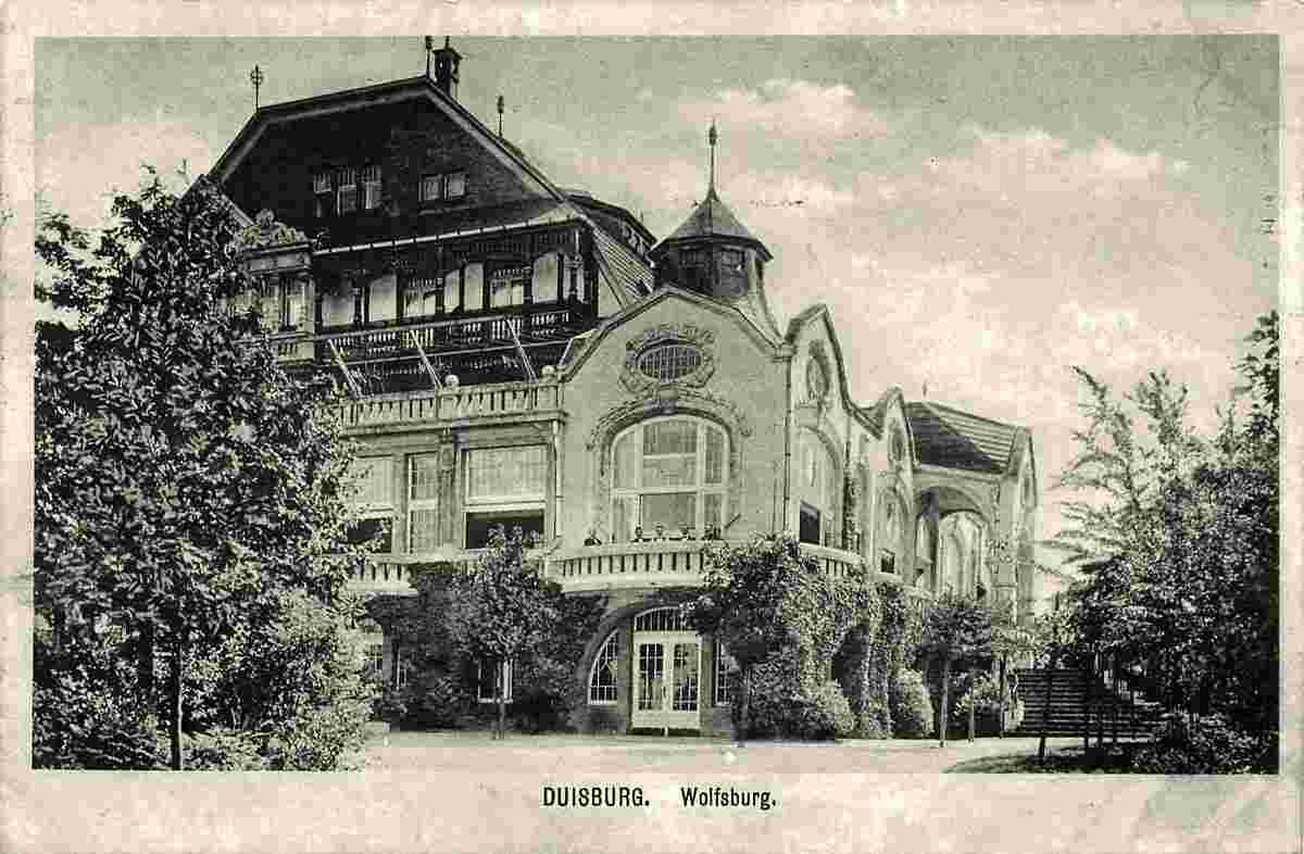 Duisburg. Wolfsburg, 1916