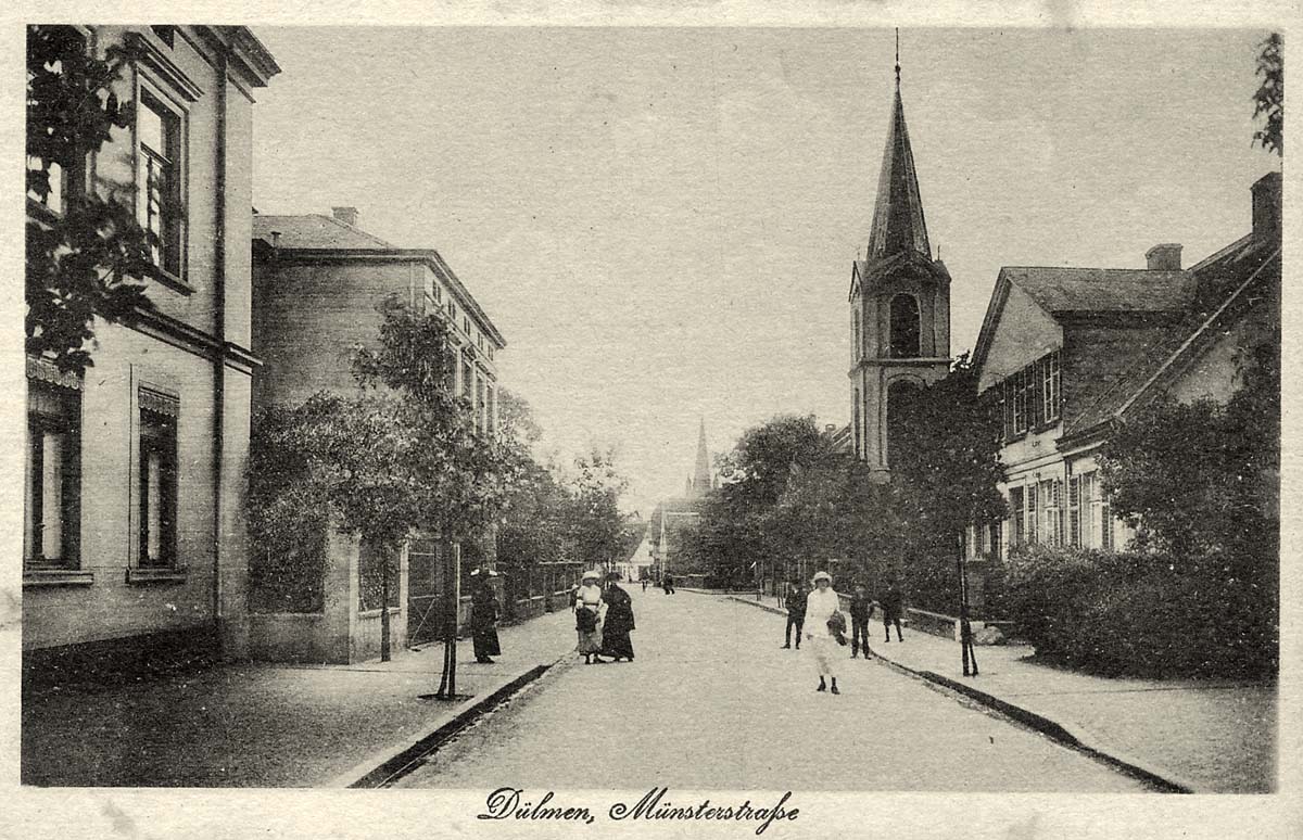 Dülmen. Münsterstraße