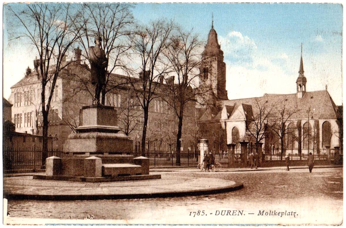 Düren. Moltkeplatz, 1928