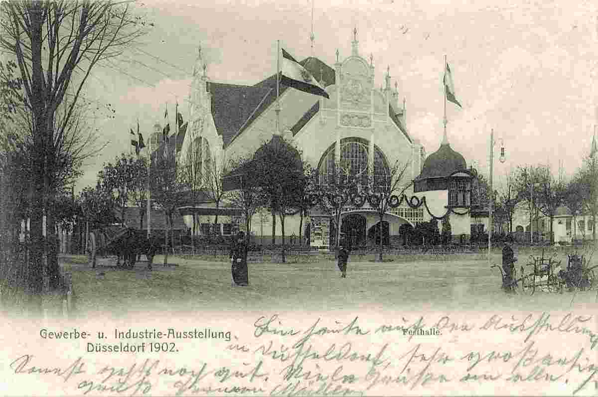 Düsseldorf. Gewerbe- und Industrie-Ausstellung 1902, Festhalle