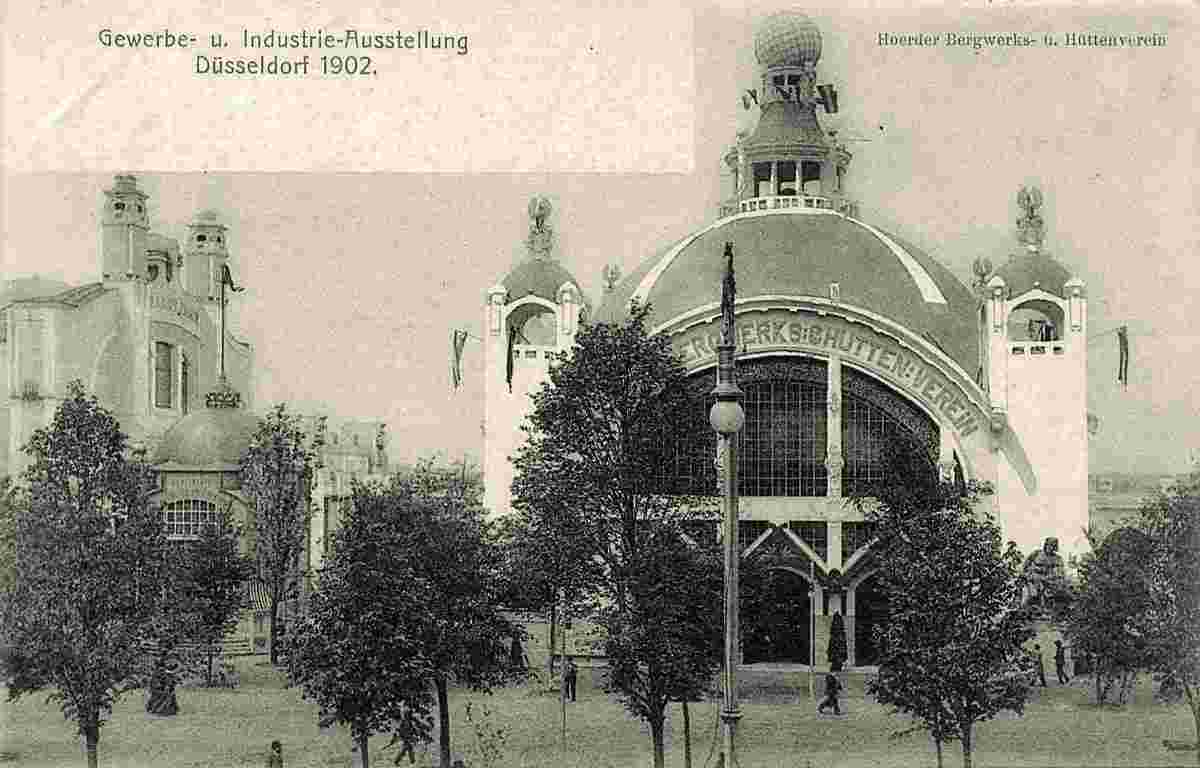 Düsseldorf. Gewerbe- und Industrie-Ausstellung 1902, Hoerder Bergwerks- und Hüttenverein