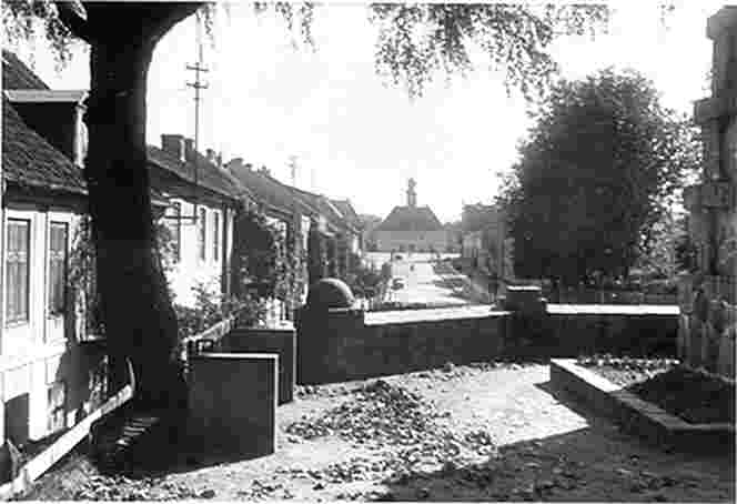 Darkehmen. Panorama der Stadt, 1935-1940