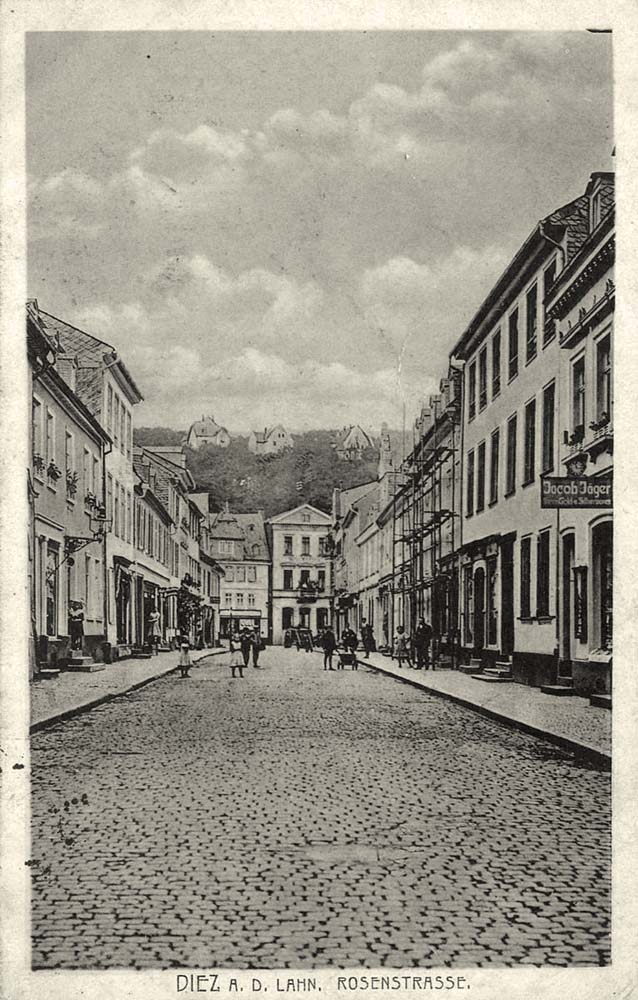 Diez. Rosenstraße, 1916