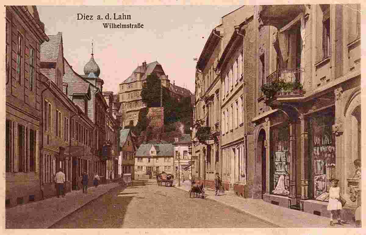 Diez. Wilhelmstraße, 1923