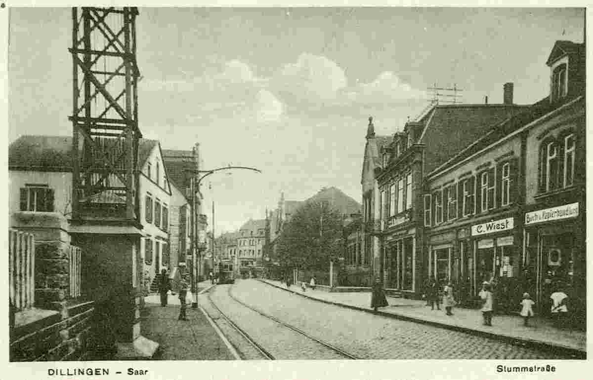 Dillingen. Stummstraße, 1919