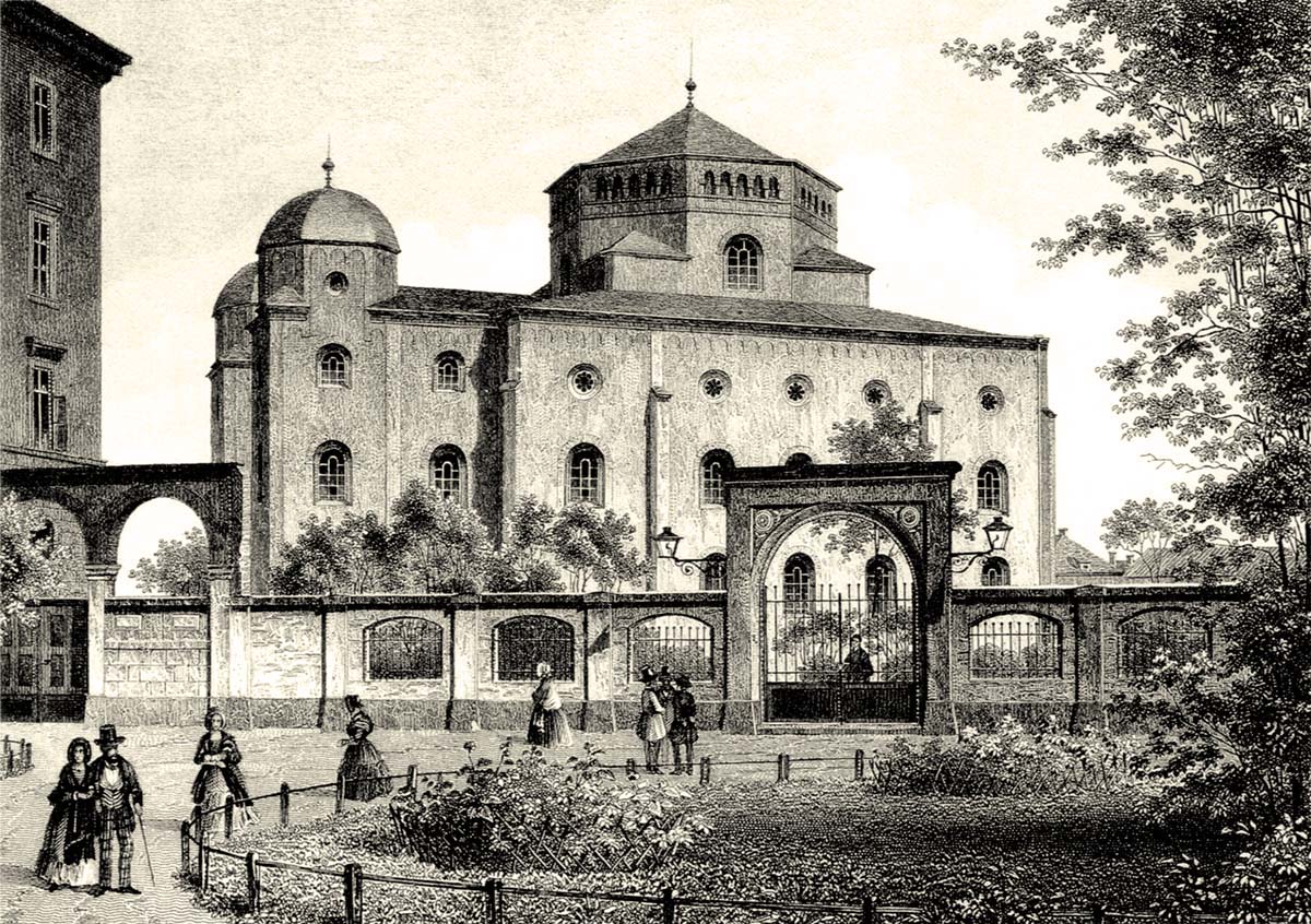 Dresden. Alte Synagoge, 1860
