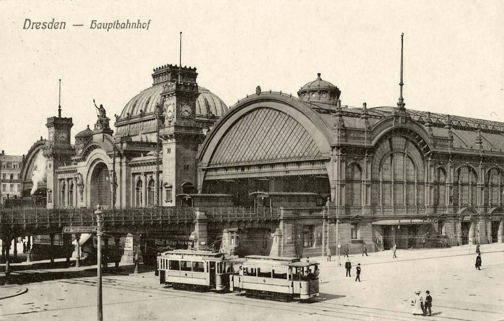 Dresden. Altstadt - Hauptbahnhof