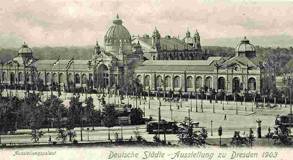 Dresden. Ausstellungspalast, 1903