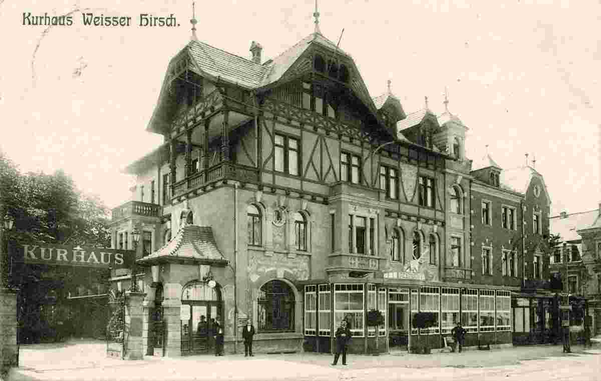 Dresden. Kurhaus Weisser Hirsch, 1907