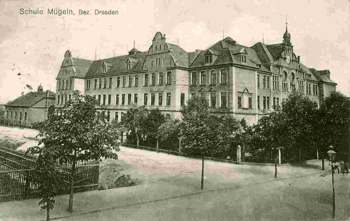 Dresden. Schule Mügeln, 1914
