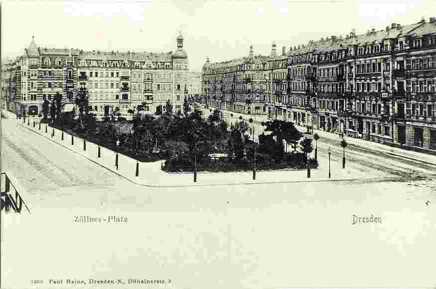 Dresden. Zoellnerplatz um 1905
