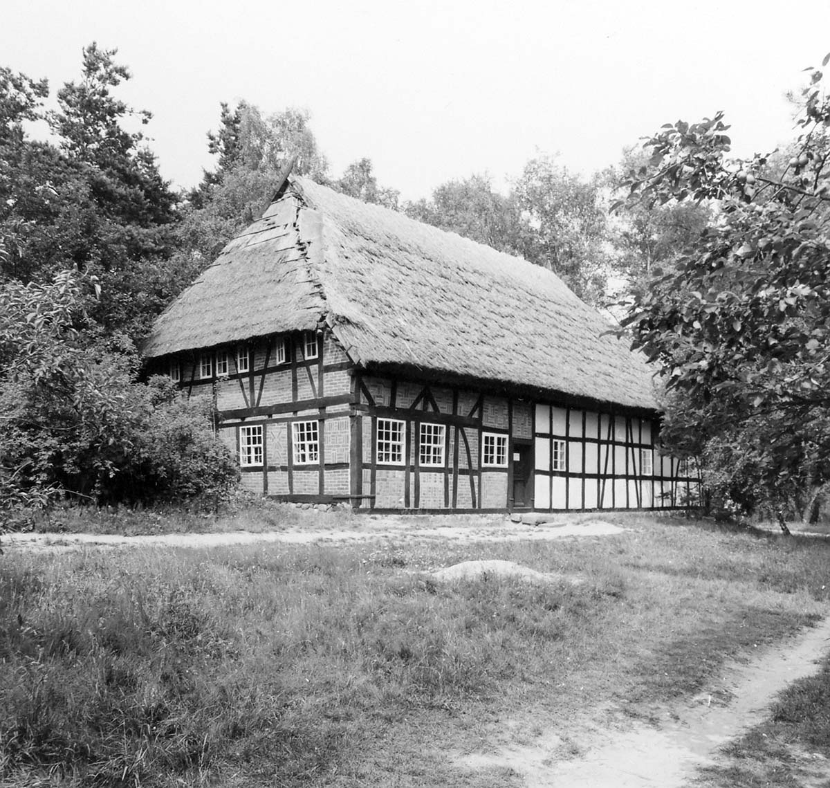 Diesdorf. Freilichtmuseum Diesdorf - Fachwerkhaus, 1979