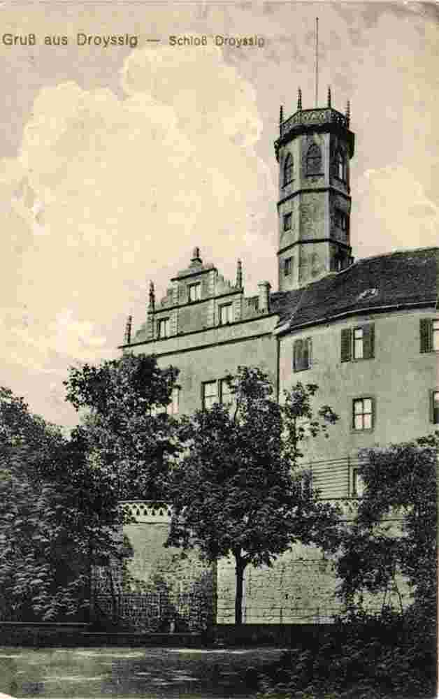 Droyßig. Schloß, 1910