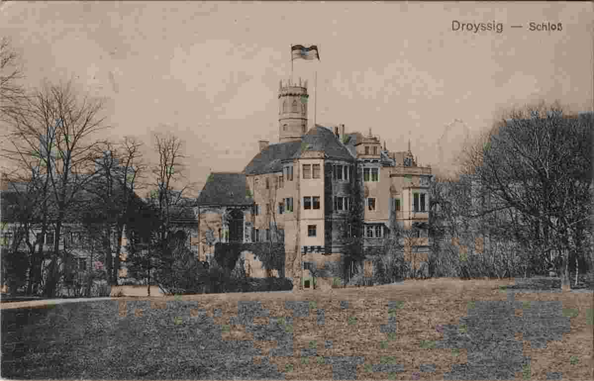 Droyßig. Schloß, 1914