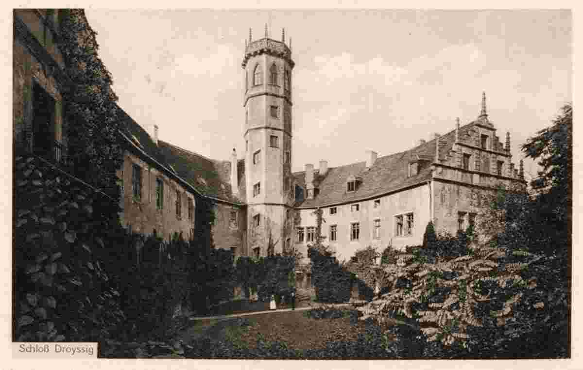 Droyßig. Schloß, 1920
