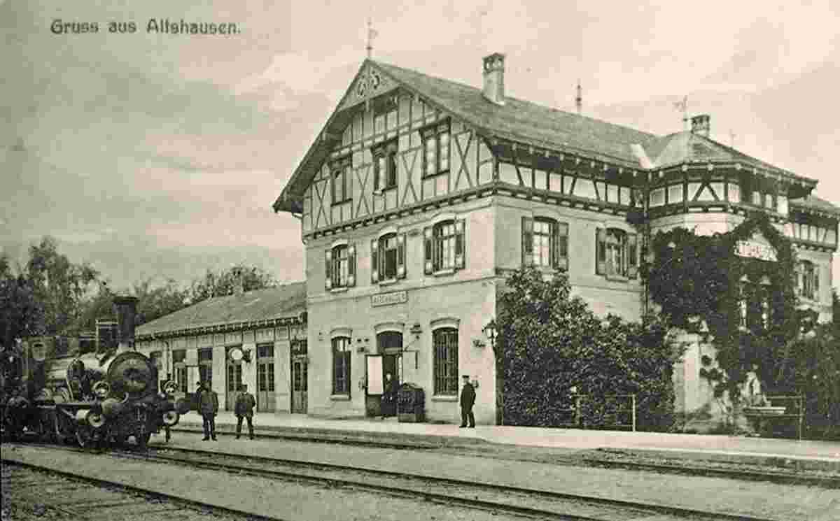 Ebenweiler. Bahnhof Altshausen