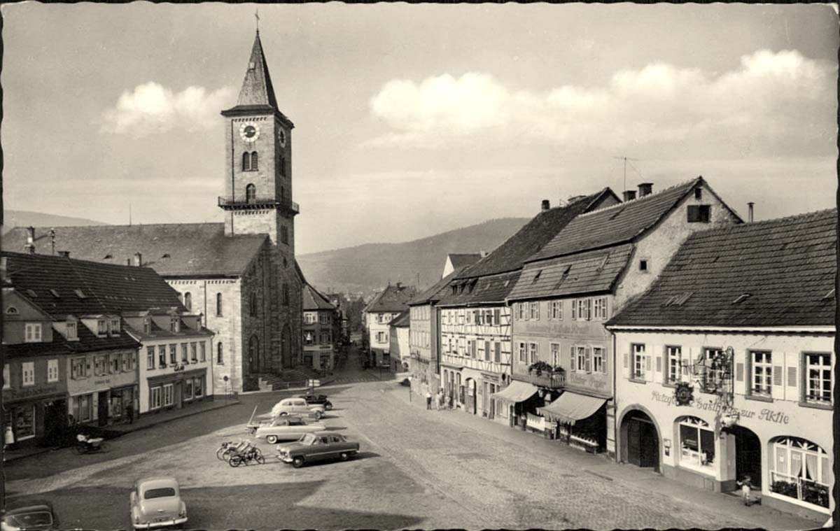 Eberbach. Neuer Markt, 1958
