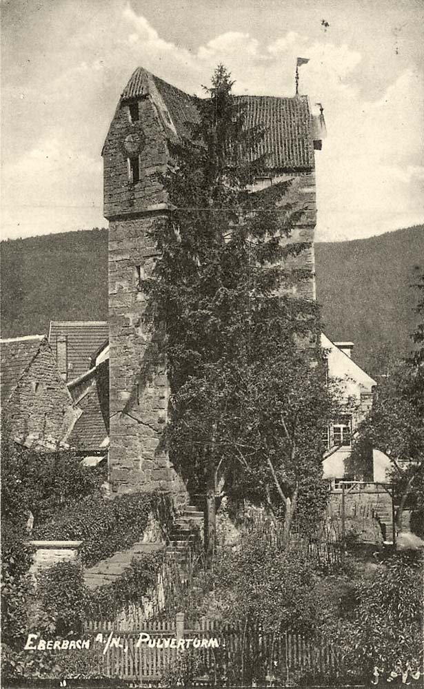 Eberbach. Pulverturm, 1919