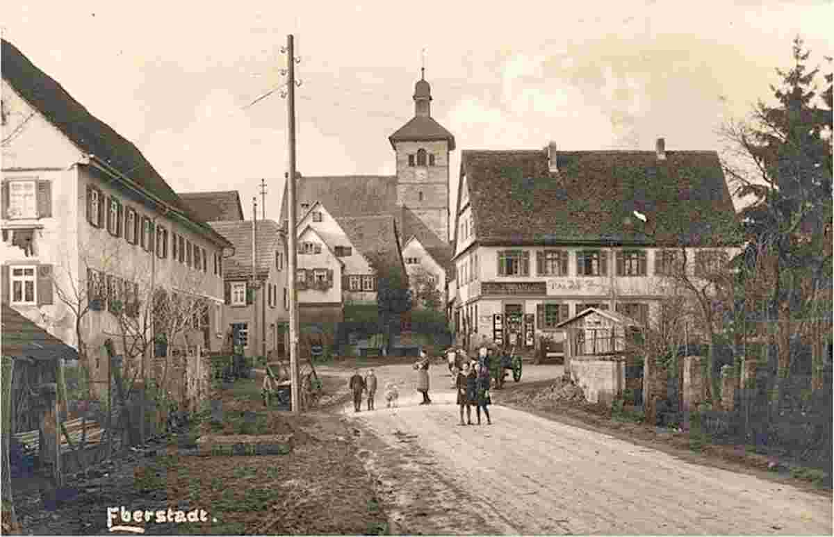 Eberstadt. Panorama von Eberstadt