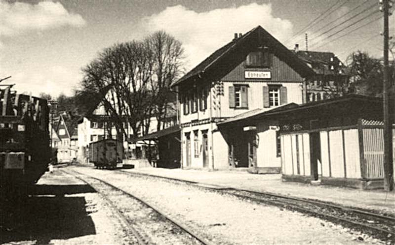 Das Altensteigerle Bahnhof Ebhausen