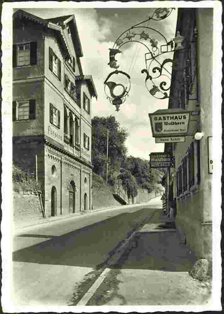 Ebhausen. Gasthaus und Fremdenheim zum Waldhorn, 1942
