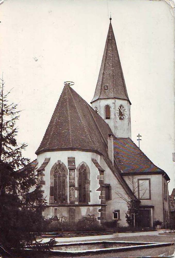 Eggenstein-Leopoldshafen. Evangelische Kirche
