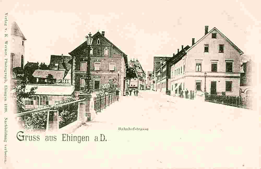 Ehingen. Bahnhofstraße