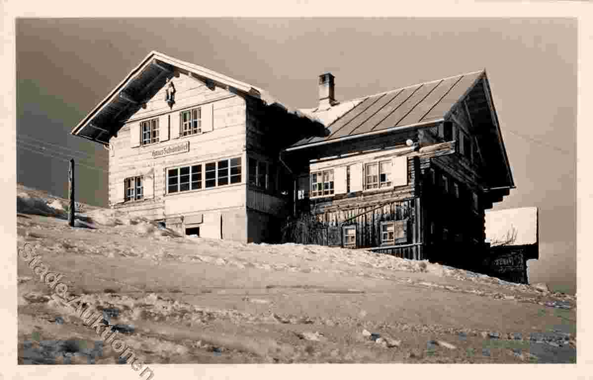 Eichstegen. Hirschegg - Haus Schönblick am Winter