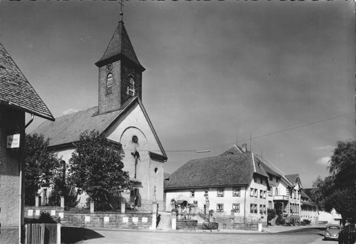 Eisenbach (Hochschwarzwald). Hauptstraße, Kirche