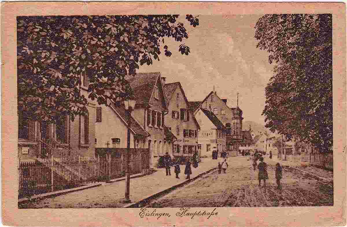 Eislingen. Hauptstraße, 1928