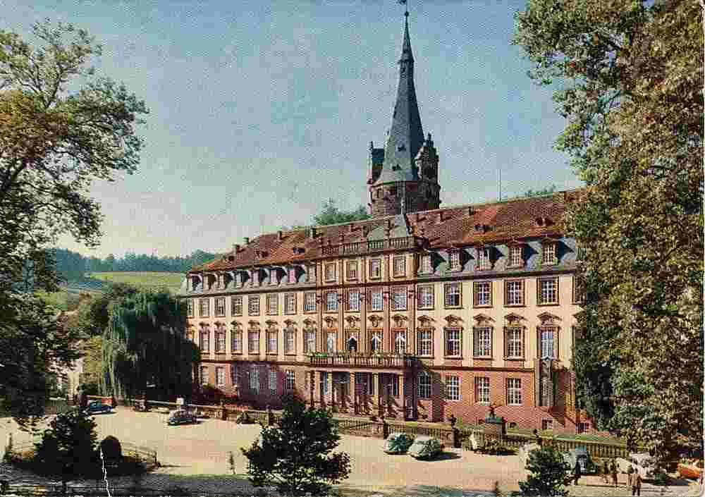 Erbach. Gräfliches Schloß, um 1960