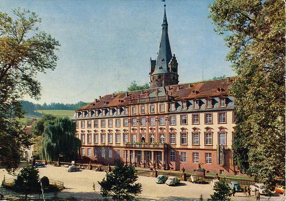Erbach (Donau). Gräfliches Schloß, um 1960