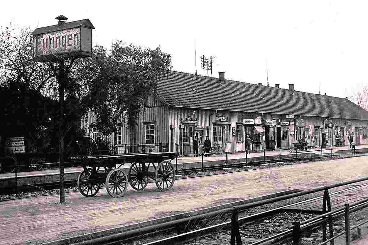 Eutingen im Gäu. Einstiges Beamtenhaus der Eisenbahn